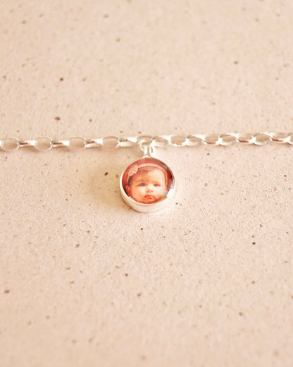 Pulsera mini eslabones doble fotografía